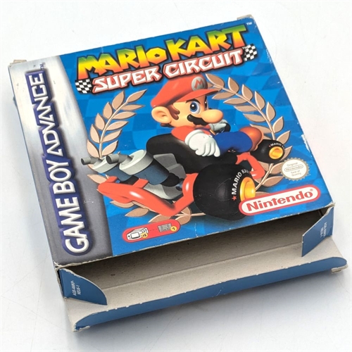 Mario Kart Super Circuit - Complete In Box - GameBoy Advance spil (B Grade) (Genbrug)